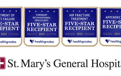 St. Mary’s General Receives Healthgrades 5-Star Recognition