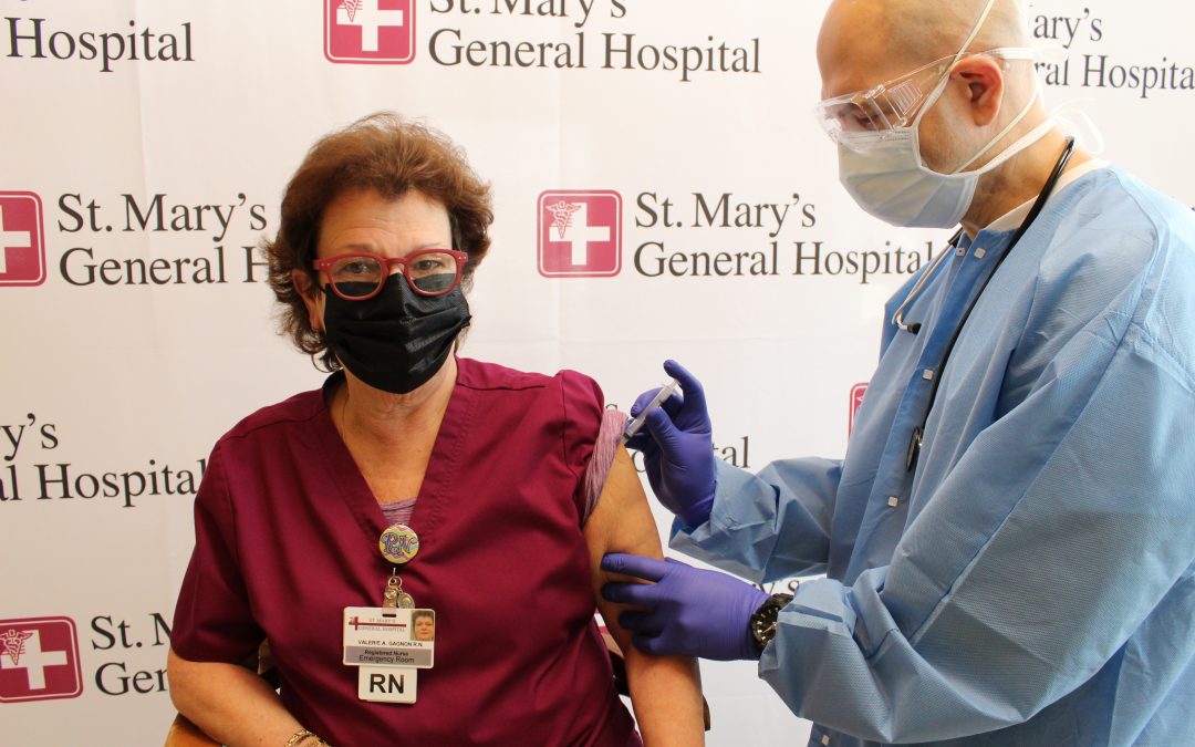 St. Mary’s General Begins COVID-19 Vaccinations