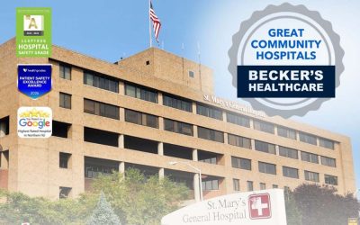 St. Mary’s General Hospital Ranked in Becker’s 100 Great Community Hospitals